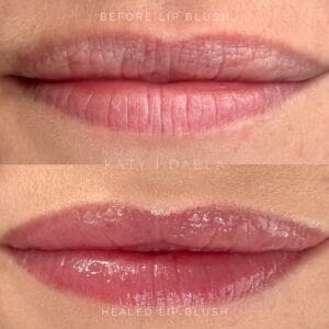 Lip Blush Tattoo by Katy at DAELA Scottsdale
