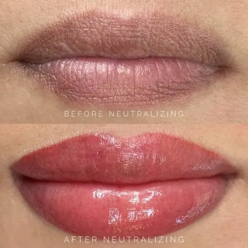 Lip Blush Tattoo at DAELA Scottsdale by Katy