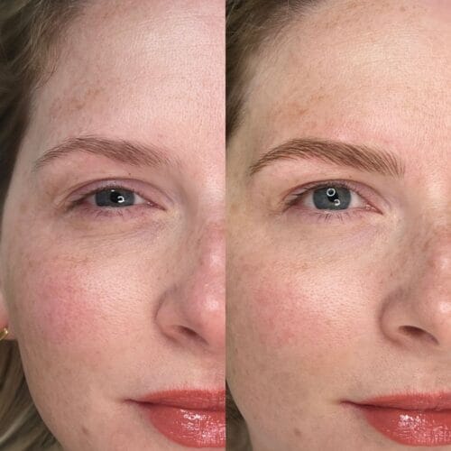 Microblading by Haley Wight of DAELA Scottsdale