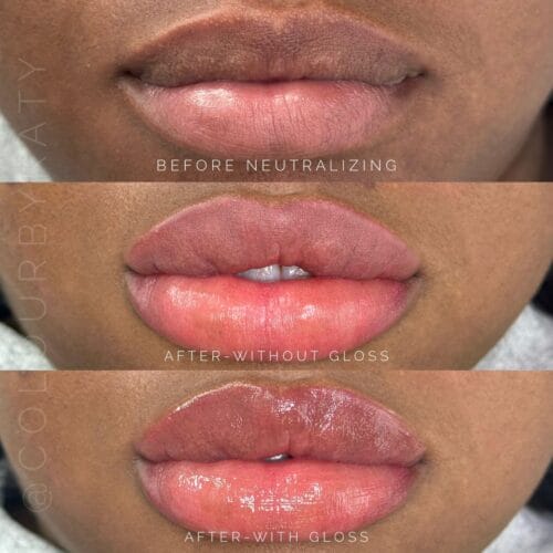 Lip Neutralization for Melanin-Rich Skin by Katy Rice of DAELA Scottsdale