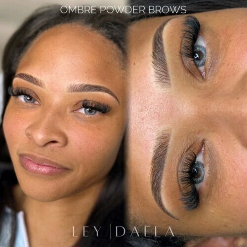 Powder Brows for Melanin-Rich Skinby Ley Hernandez, Master Artist at DAELA Scottsdale