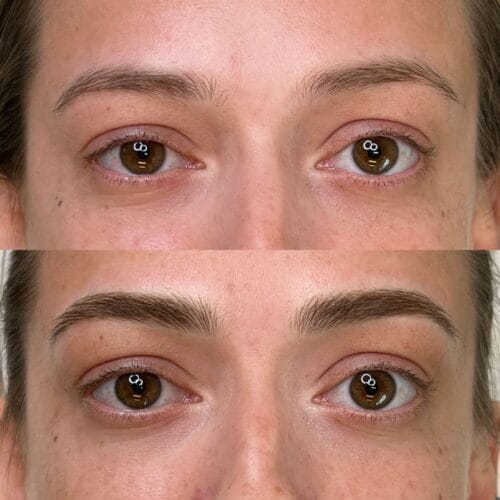 Microblading using nano needles at DAELA Scottsdale by Haley Wight