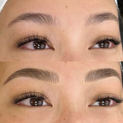 Microblading using nano needles at DAELA Scottsdale by Haley Wight