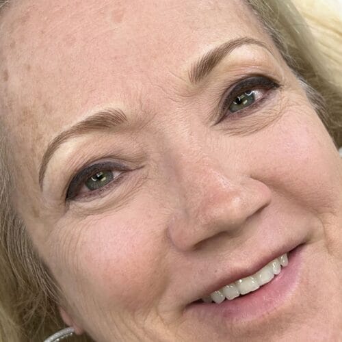 Microblading using nano needles at DAELA Scottsdale by Haley Wight