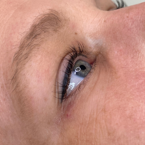 lash lift and tint