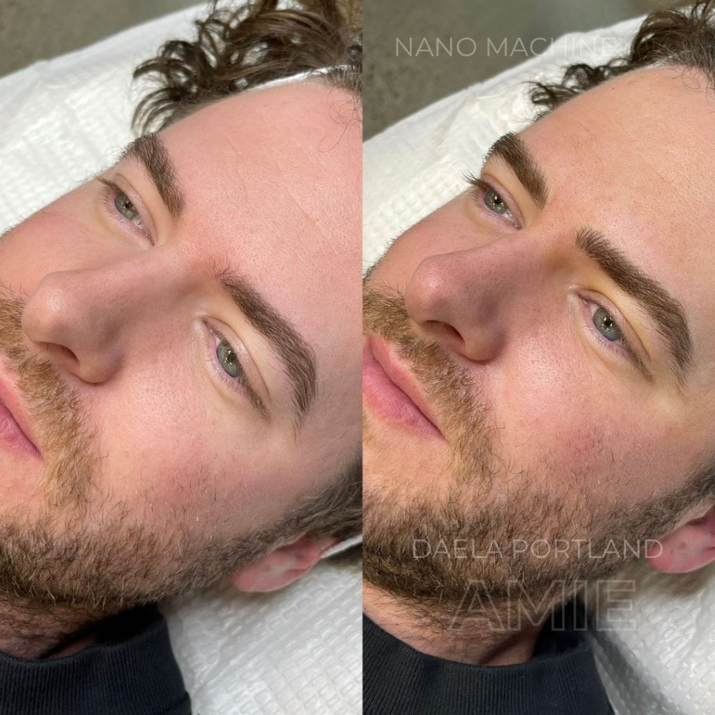 Machine Nano Brows at DAELA Portland by Amie