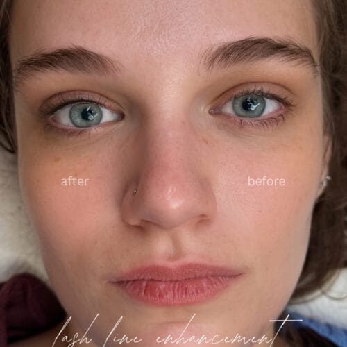 Lash Line Tattoo at DAELA Portland by Britt