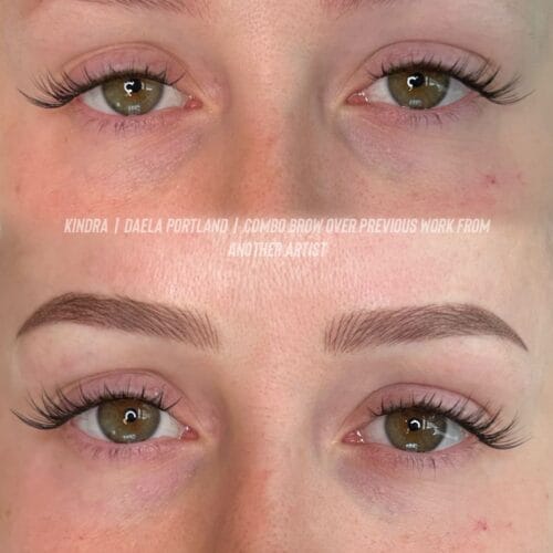 Machine Nano Brows at DAELA Portland by KIndra