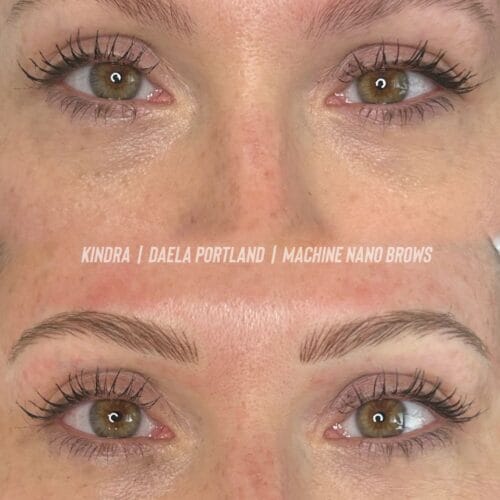 Machine Nano Brows at DAELA Portland by KIndra