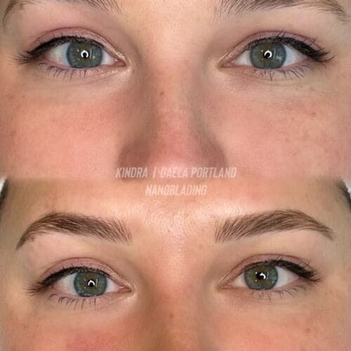 Nanoblading at DAELA Portland