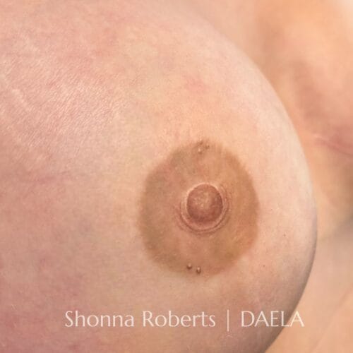 Areola restoration tattoo DAELA Portland by Shonna