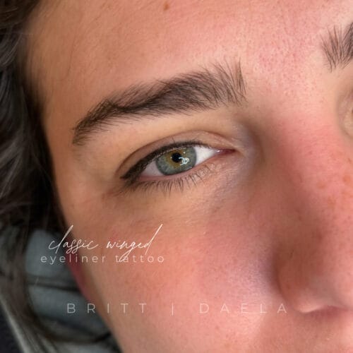 Classic Winged Eyeliner at DAELA Portland