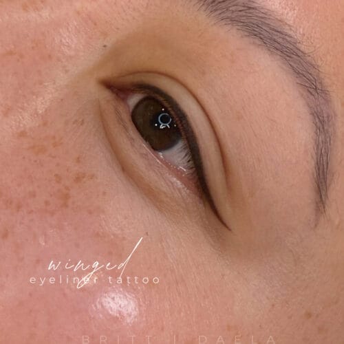 Winged Eyeliner at DAELA Portland