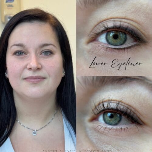 lower eyeliner at DAELA