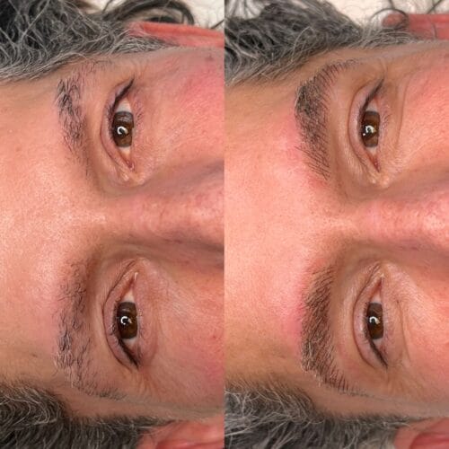 Mens PMU Brows at DAELA Portland