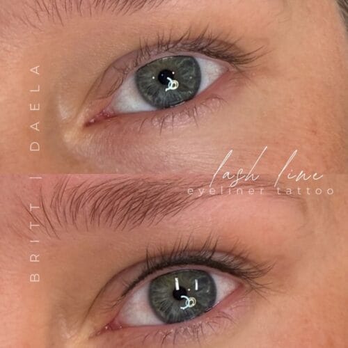 Lash Line Tattoo at DAELA by Britt