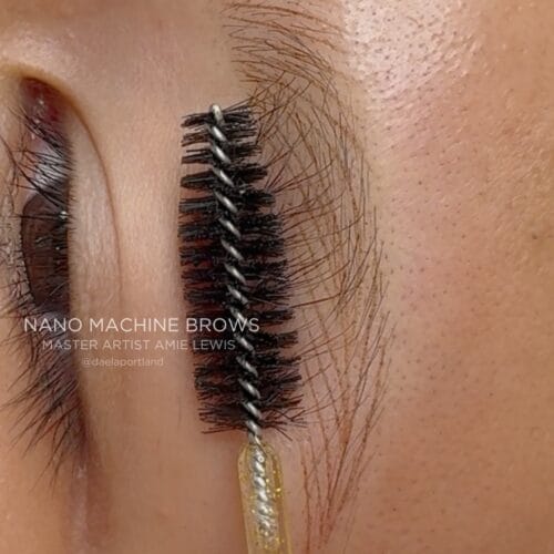Combo brows in Portland at DAELA by Amie