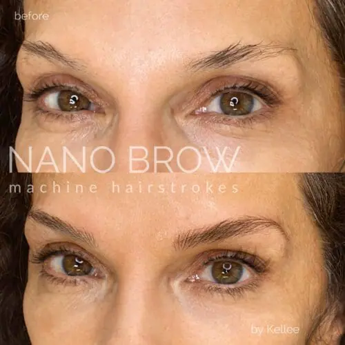 Machine Nano Brows in Scottsdale DAELA Cosmetic Tattoo by Kellee