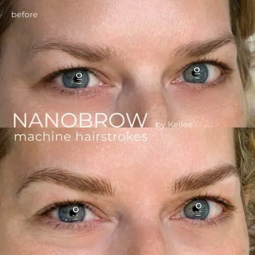 Machine Nano Brows in Scottsdale DAELA Cosmetic Tattoo by Kellee