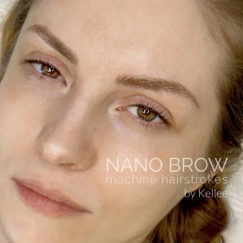 Machine Nano Brows in Scottsdale DAELA Cosmetic Tattoo by Kellee