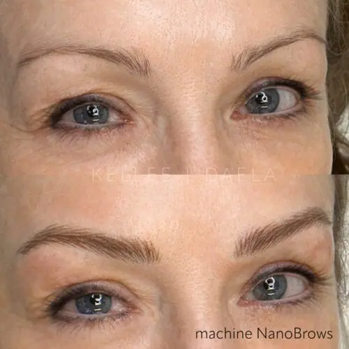 Machine Nano Brows in Scottsdale by Kellee at DAELA