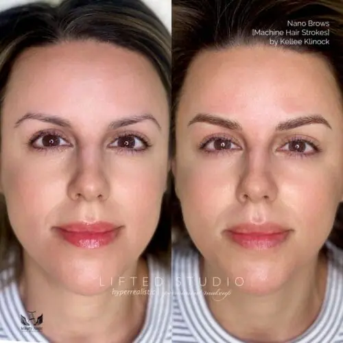 Machine Nano Brows in Scottsdale DAELA Cosmetic Tattoo by Kellee