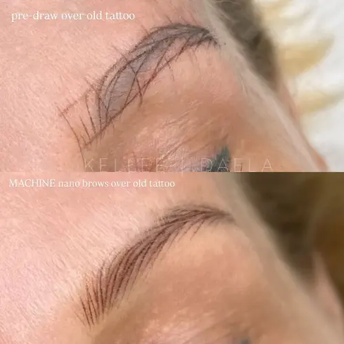 Machine Nano Brows in Scottsdale by Kellee at DAELA