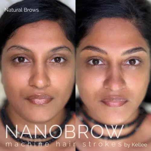 Machine Nano Brows in Scottsdale DAELA Cosmetic Tattoo by Kellee