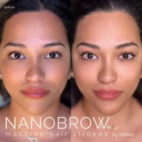Machine Nano Brows in Scottsdale DAELA Cosmetic Tattoo by Kellee