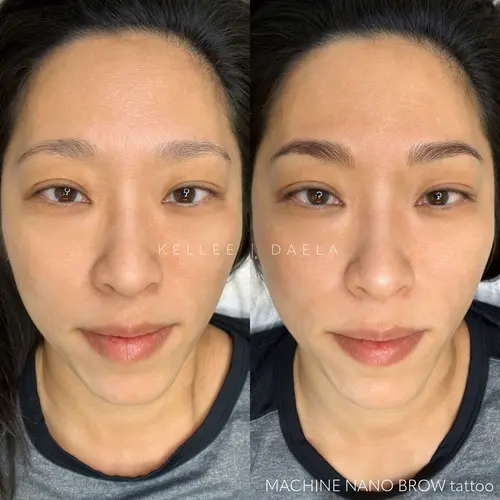 Machine Nano Brows in Scottsdale by Kellee at DAELA