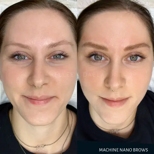 Machine Nano Brows in Scottsdale by Kellee at DAELA