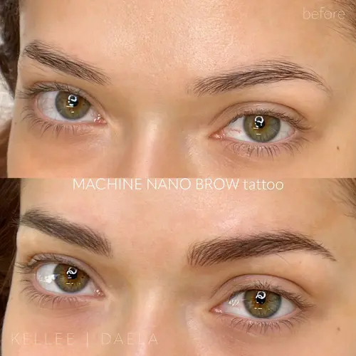 Machine Nano Brows in Scottsdale by Kellee at DAELA