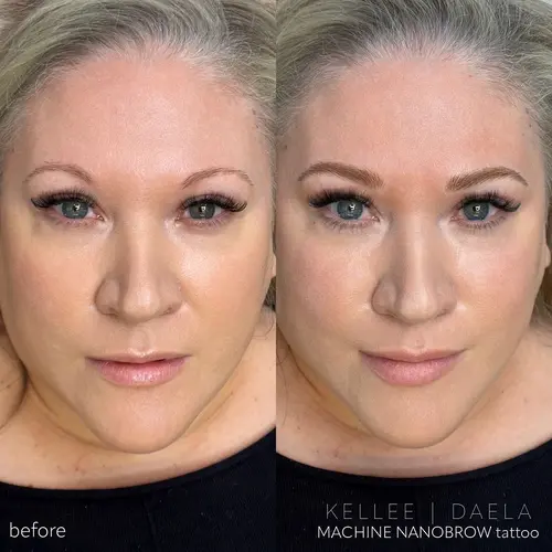 Machine Nano Brows in Scottsdale by Kellee at DAELA