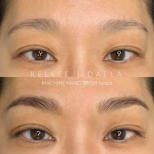 Machine Nano Brows in Scottsdale by Kellee at DAELA