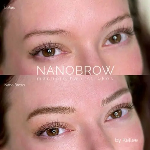 Machine Nano Brows in Scottsdale DAELA Cosmetic Tattoo by Kellee
