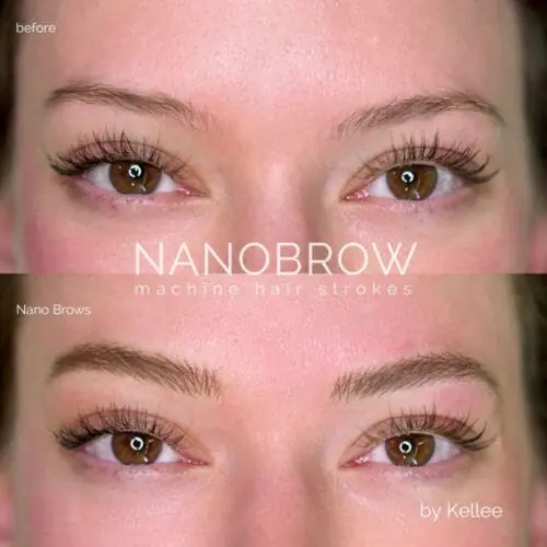 Machine Nano Brows in Scottsdale DAELA Cosmetic Tattoo by Kellee
