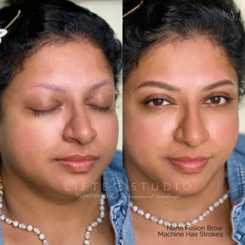 Machine Nano Brows in Scottsdale DAELA Cosmetic Tattoo by Kellee