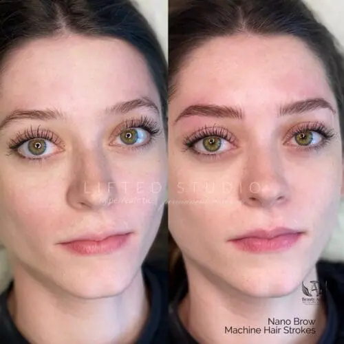 Machine Nano Brows in Scottsdale DAELA Cosmetic Tattoo by Kellee