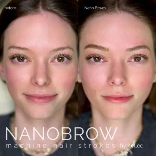 Machine Nano Brows in Scottsdale DAELA Cosmetic Tattoo by Kellee
