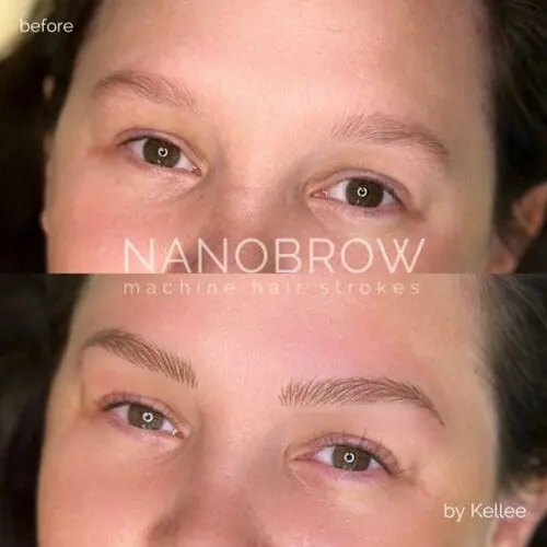 Machine Nano Brows in Scottsdale DAELA Cosmetic Tattoo by Kellee