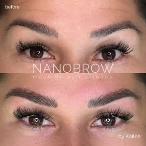 Machine Nano Brows in Scottsdale DAELA Cosmetic Tattoo by Kellee
