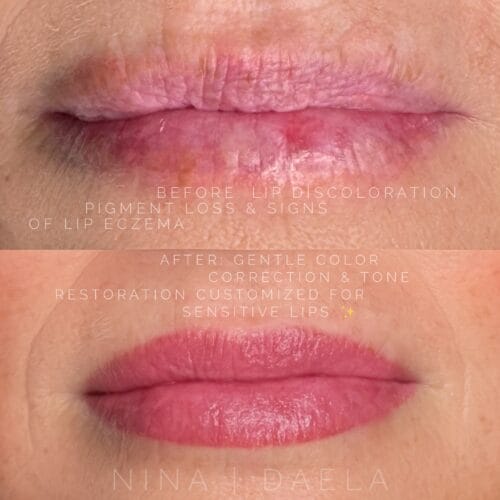 Lip Blush Tattoo in Scottsdale at DAELA by Nina