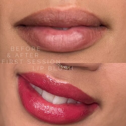 Lip Blush Tattoo in Scottsdale at DAELA by Nina