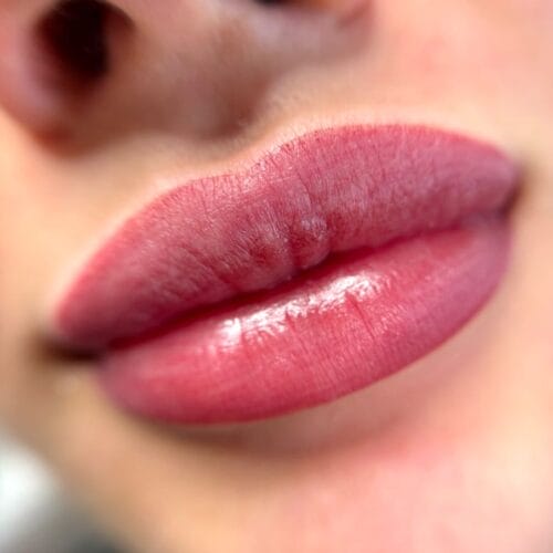 Lip Blush Tattoo at DAELA Scottsdale by Katy