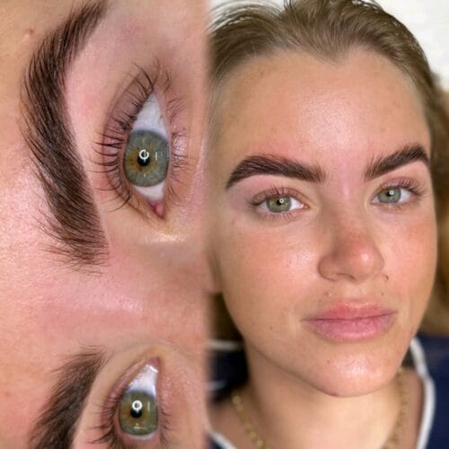 Brow lamination in Scottsdale at DAELA