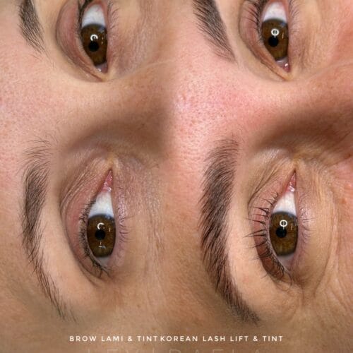 Brow lamination in Scottsdale at DAELA
