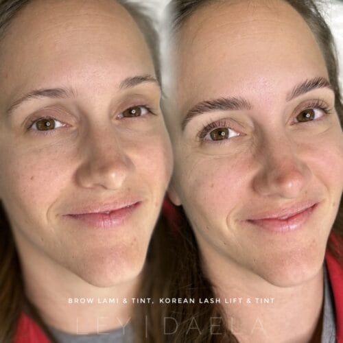 Brow lamination in Scottsdale at DAELA