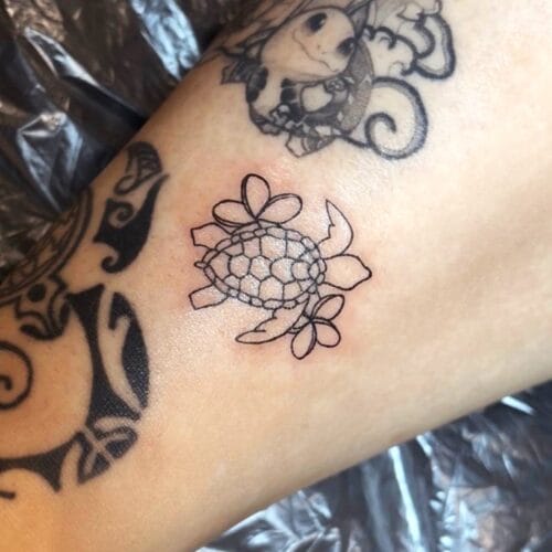 Fine Line Tattoos by Kelsey at DAELA