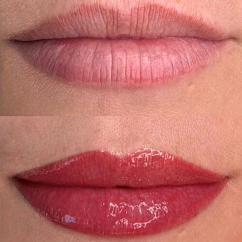 Lip Blush Tattoo at DAELA Scottsdale by Kelsey