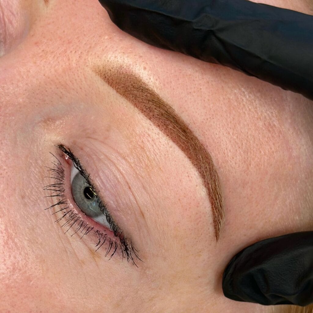 Ombre Powder brows in Scottsdale at DAELA
